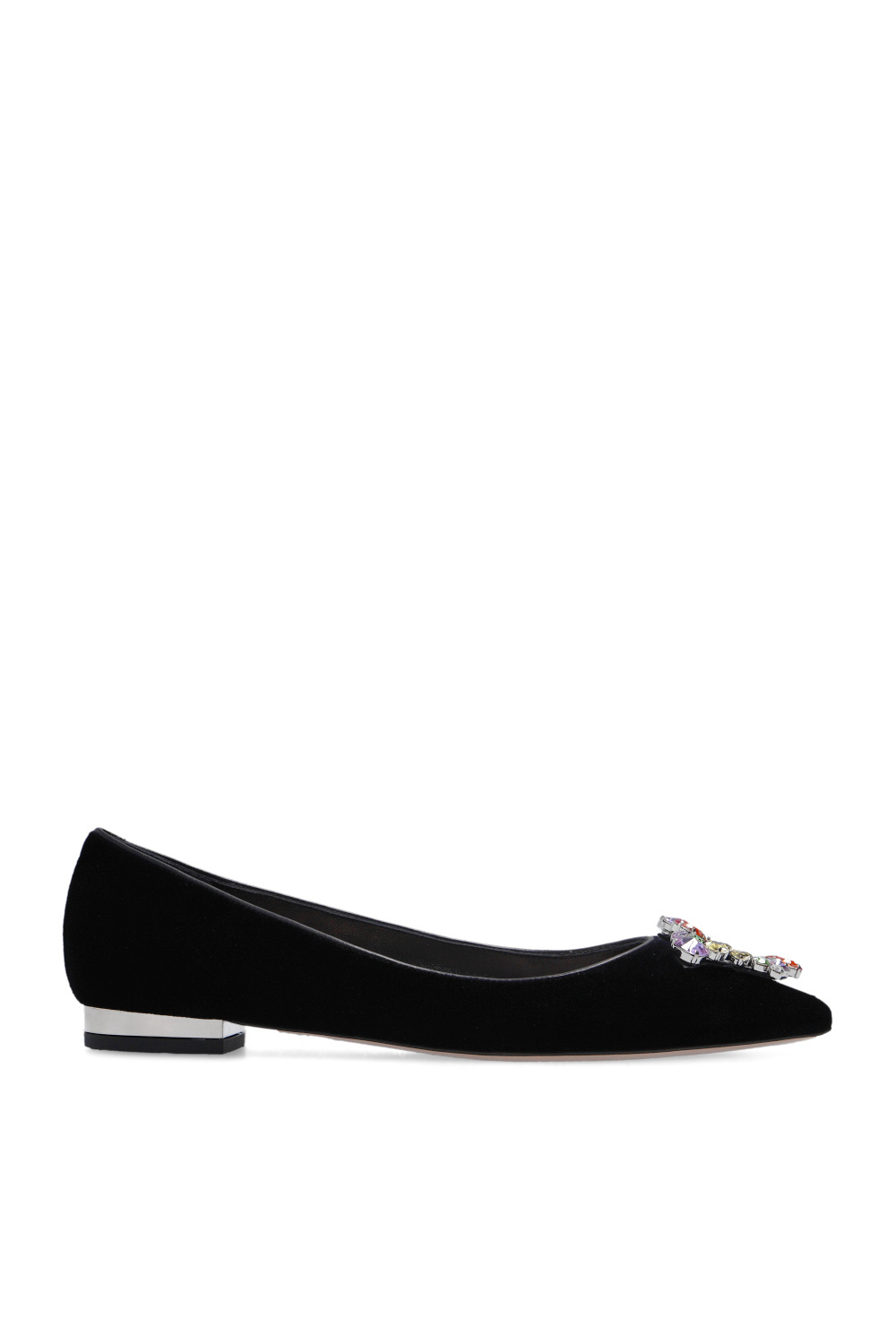 SchaferandweinerShops MP Black Margaux velvet ballet flats Sophia Webster Fila Heritage Disruptor 2A Women s Shoes